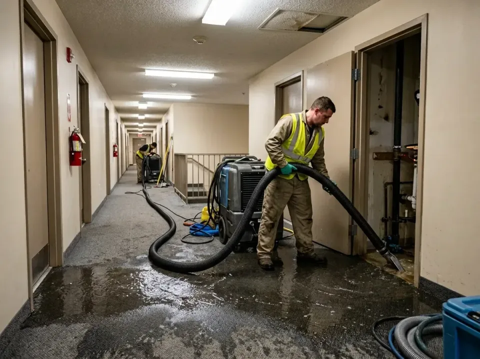 multi-unit-apartment-hallway-f-005 — frequently asked questions, Emergency Burst Pipe Water Extraction & Removal in Ranson,…